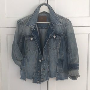[BlankNYC] Shark Bite Denim Jacket
